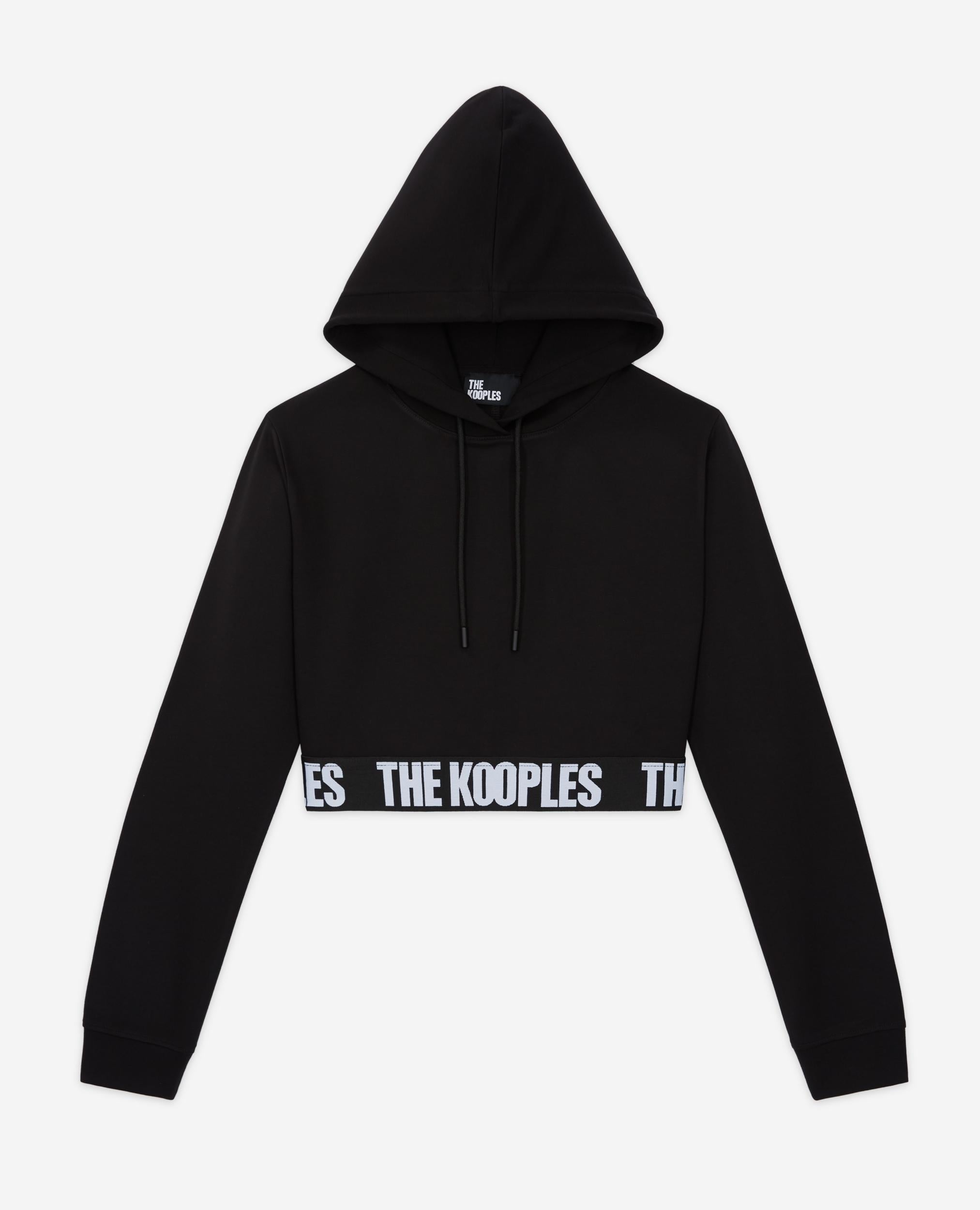 The Kooples - Sudadera Con Capucha - Negro - Mujer