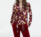 The Kooples - Blouse - Rouge - Femme