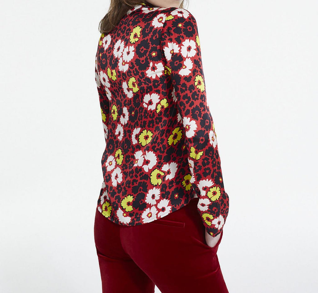 The Kooples - Blouse - Rouge - Femme