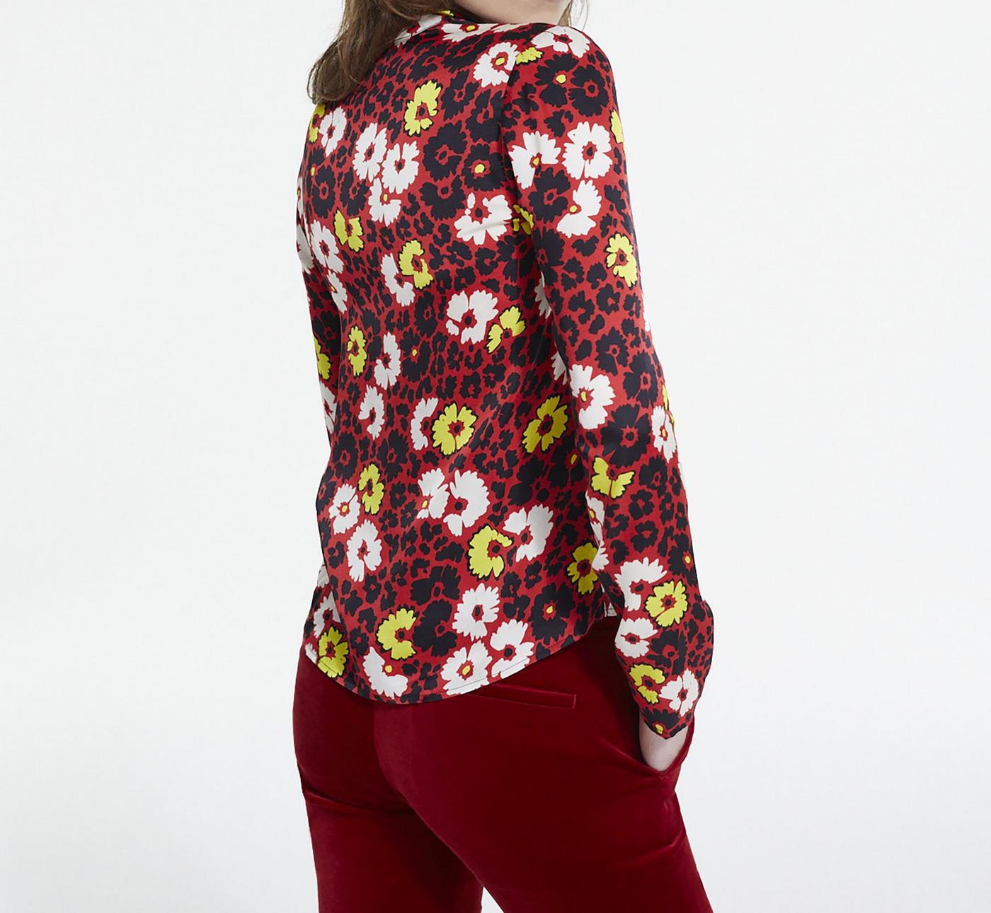 The Kooples - Blouse - Rouge - Femme
