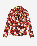 The Kooples - Blouse - Rouge - Femme