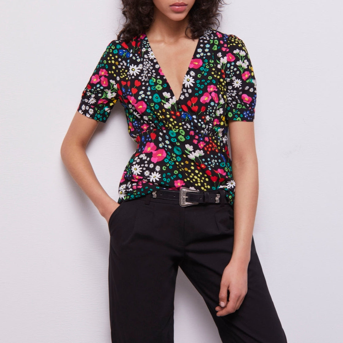 The Kooples - Top - Noir - Femme