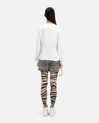 The Kooples - Top plisado de manga larga - Mujer