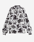 Blusa de seda - Blanco - Mujer