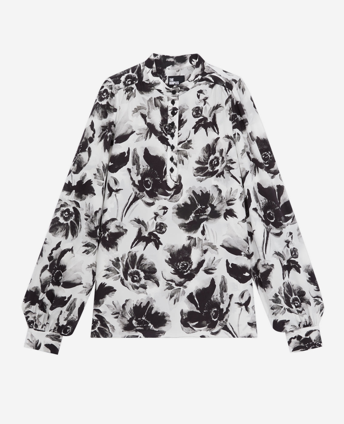 Blusa de seda - Blanco - Mujer