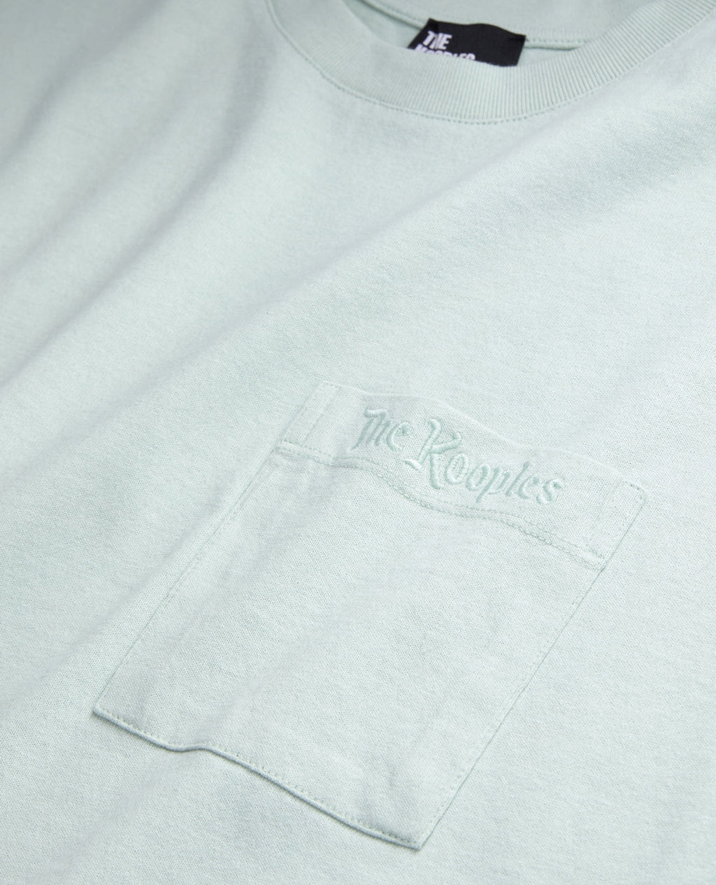 The Kooples - Camiseta Cropped con Bolsillo en el Pecho - Mujer