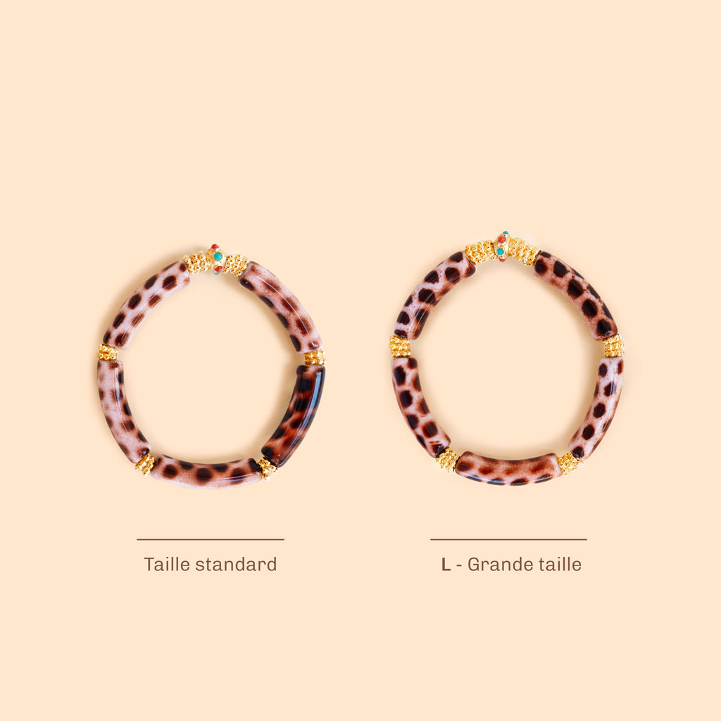 Pulsera Juhu - Léopard