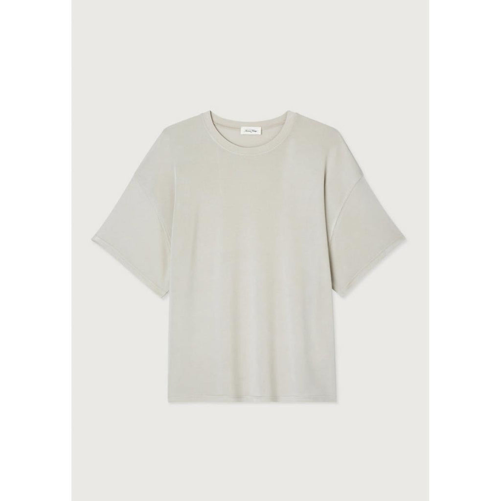 Round-Neck T-Shirt - Silver - Women