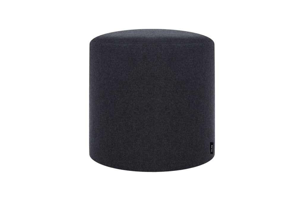 Puf Folk - Grande - Black Tie Wool