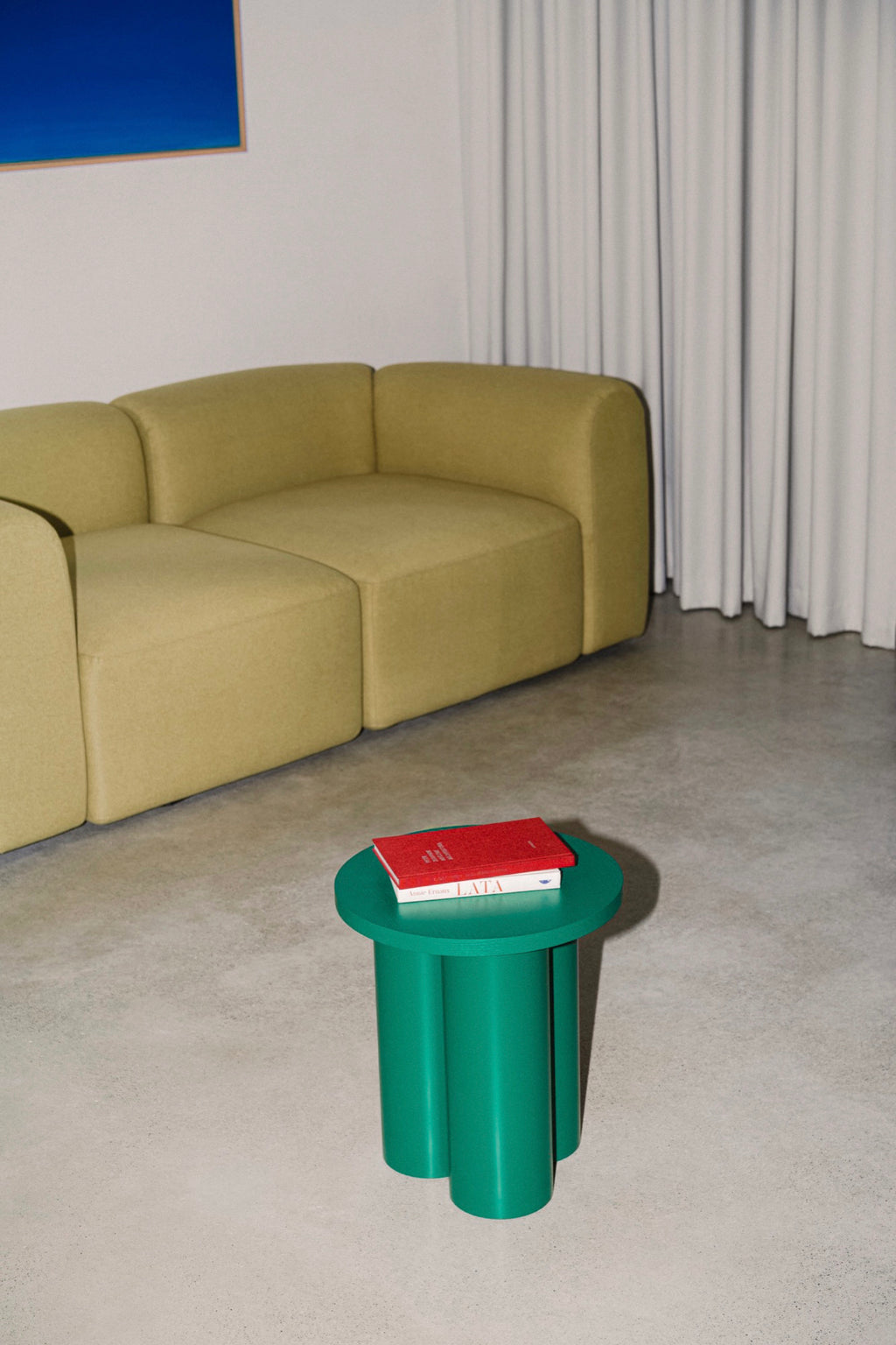 Taburete Oly - Watermelon Green