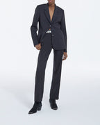 The Kooples - Straight Wool Suit Jacket - Black - Women
