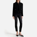 The Kooples - Chaqueta De Tweed - Negro - Mujer