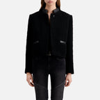 The Kooples - Chaqueta De Tweed - Negro - Mujer