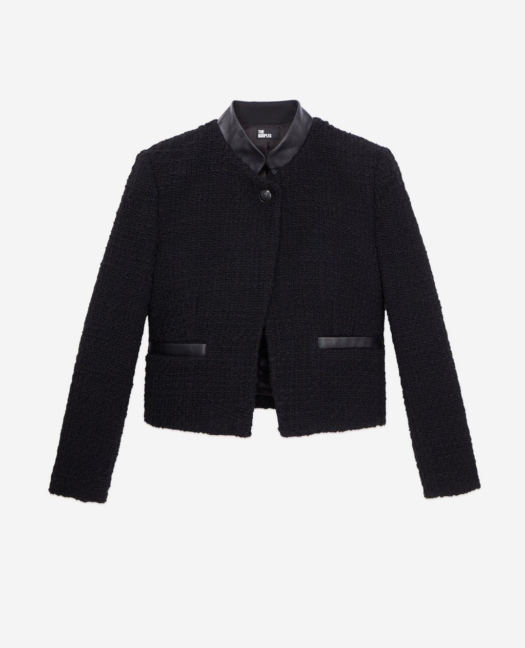 The Kooples - Chaqueta De Tweed - Negro - Mujer