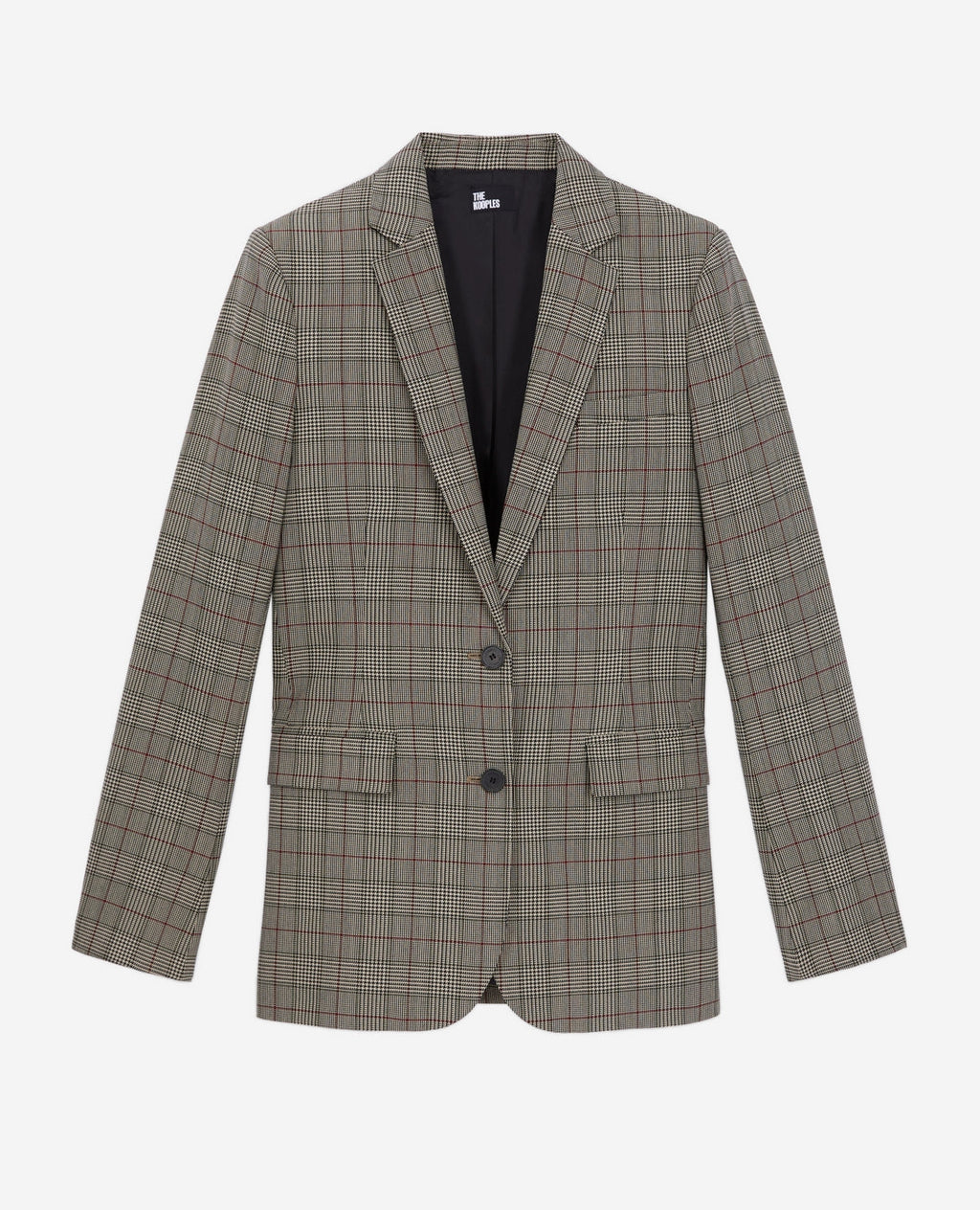 The Kooples - Veste En Laine - Ecru Et Noir - Femme