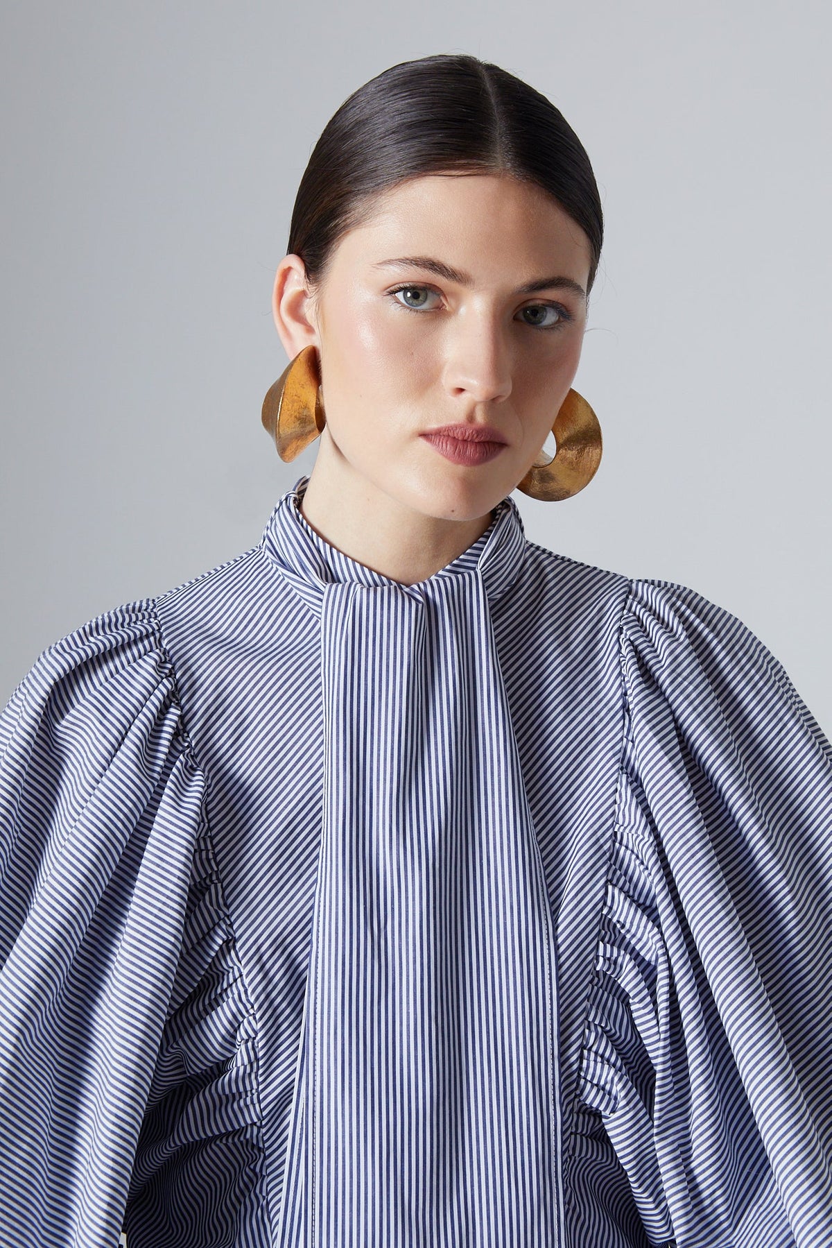 Blouse Celeste met blauwe strepen
