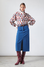Ruth Skirt - Dark Denim - Women