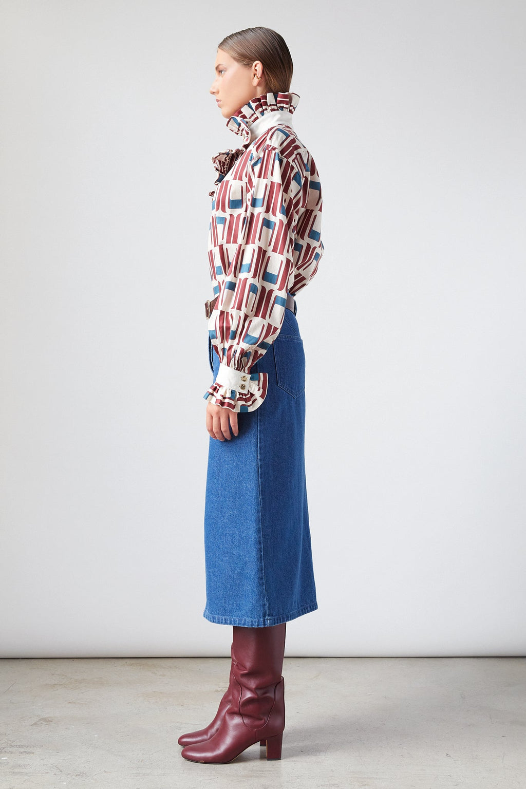 Ruth Skirt - Dark Denim - Women