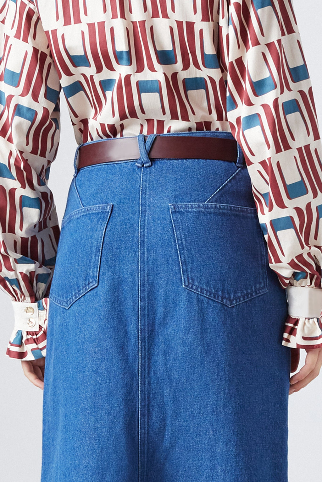 Ruth Skirt - Dark Denim - Women