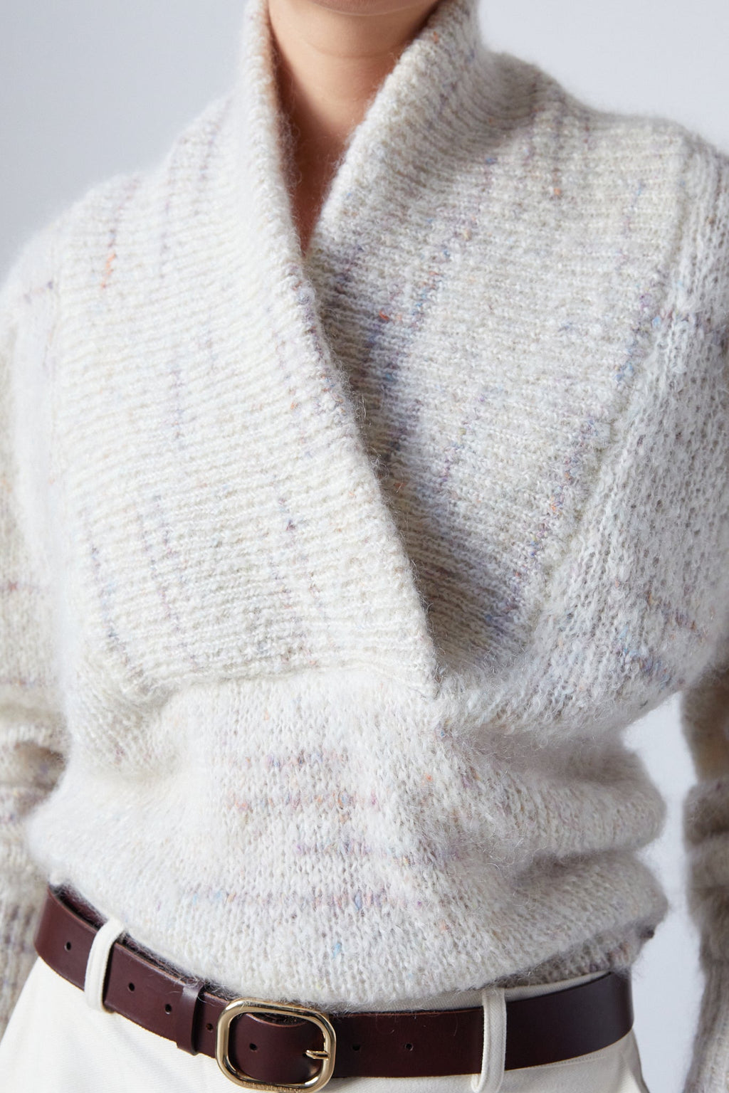 Ronald Oat Melange Sweater