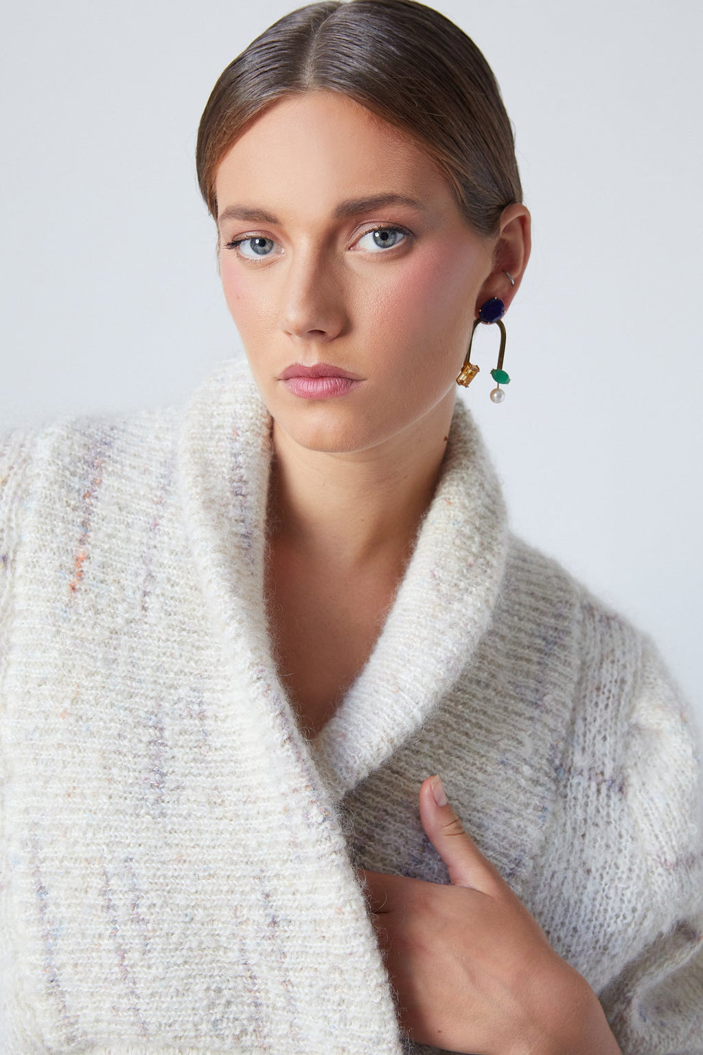 Ronald Oat Melange Sweater