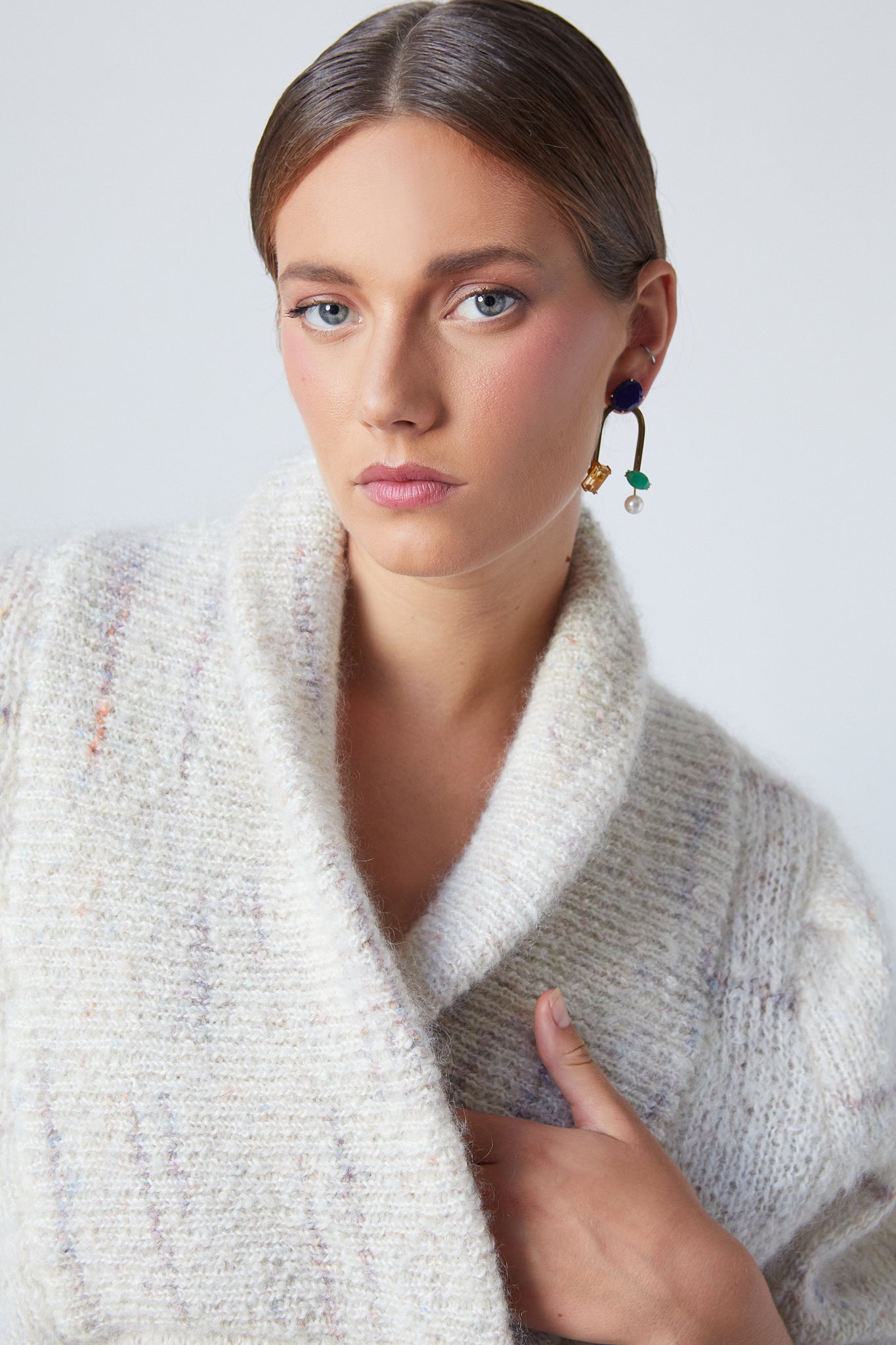 Ronald Oat Melange Sweater
