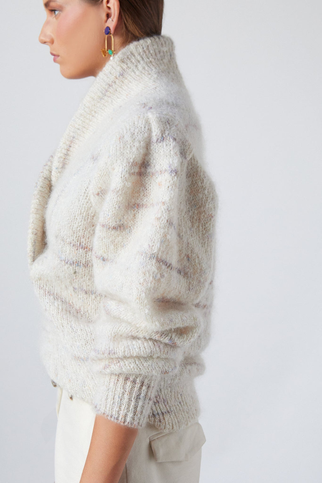 Ronald Oat Melange Sweater