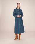 Long Shirt Dress Medium Blue Shanie