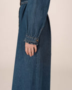 Long Shirt Dress Medium Blue Shanie