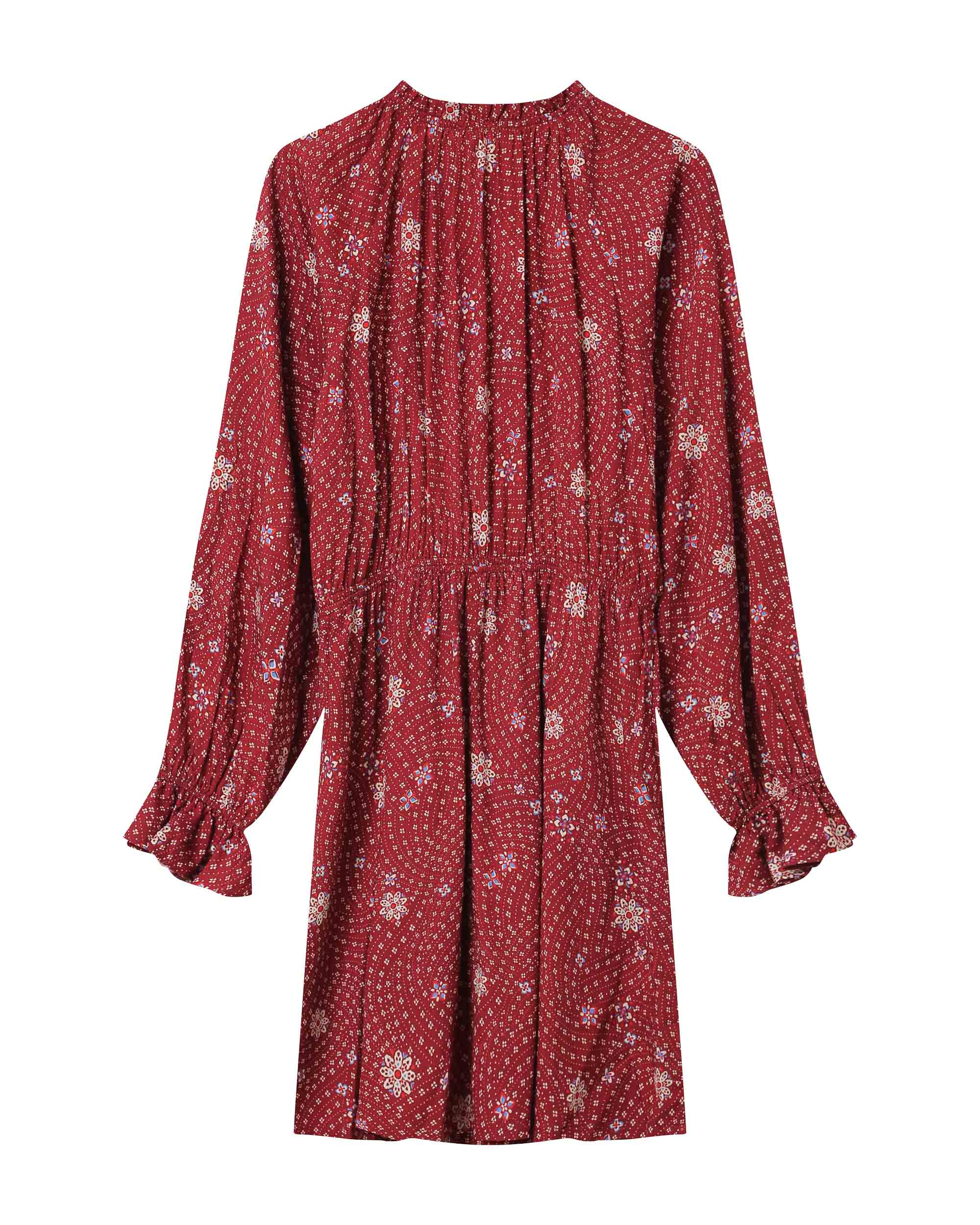 Vestido Corto Terracota Sentimentale