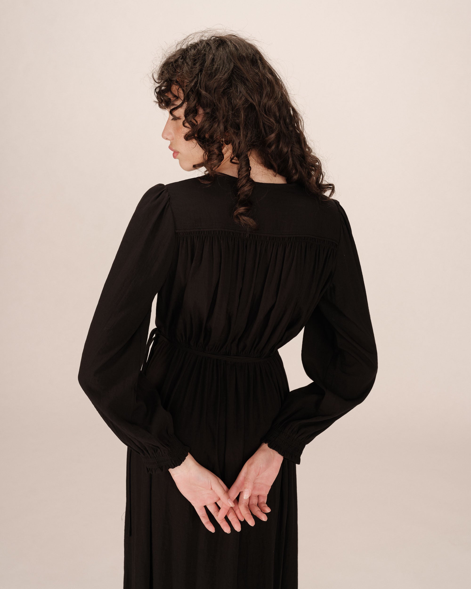Seychelles Black Long Dress