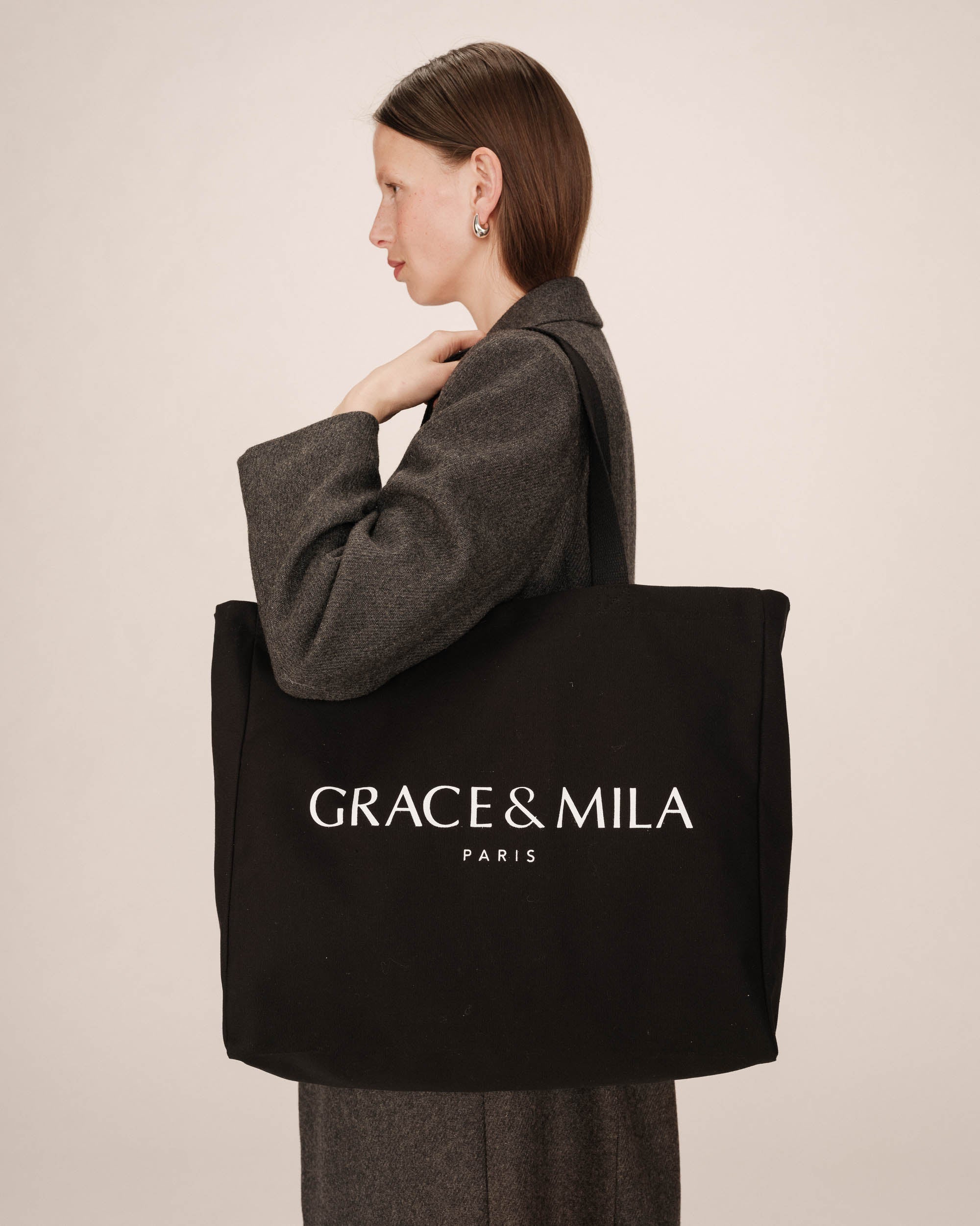 Black Sesame Tote Bag