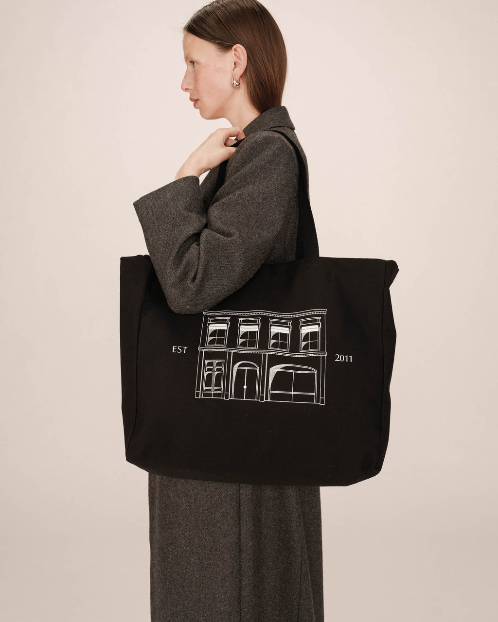 Black Sesame Tote Bag