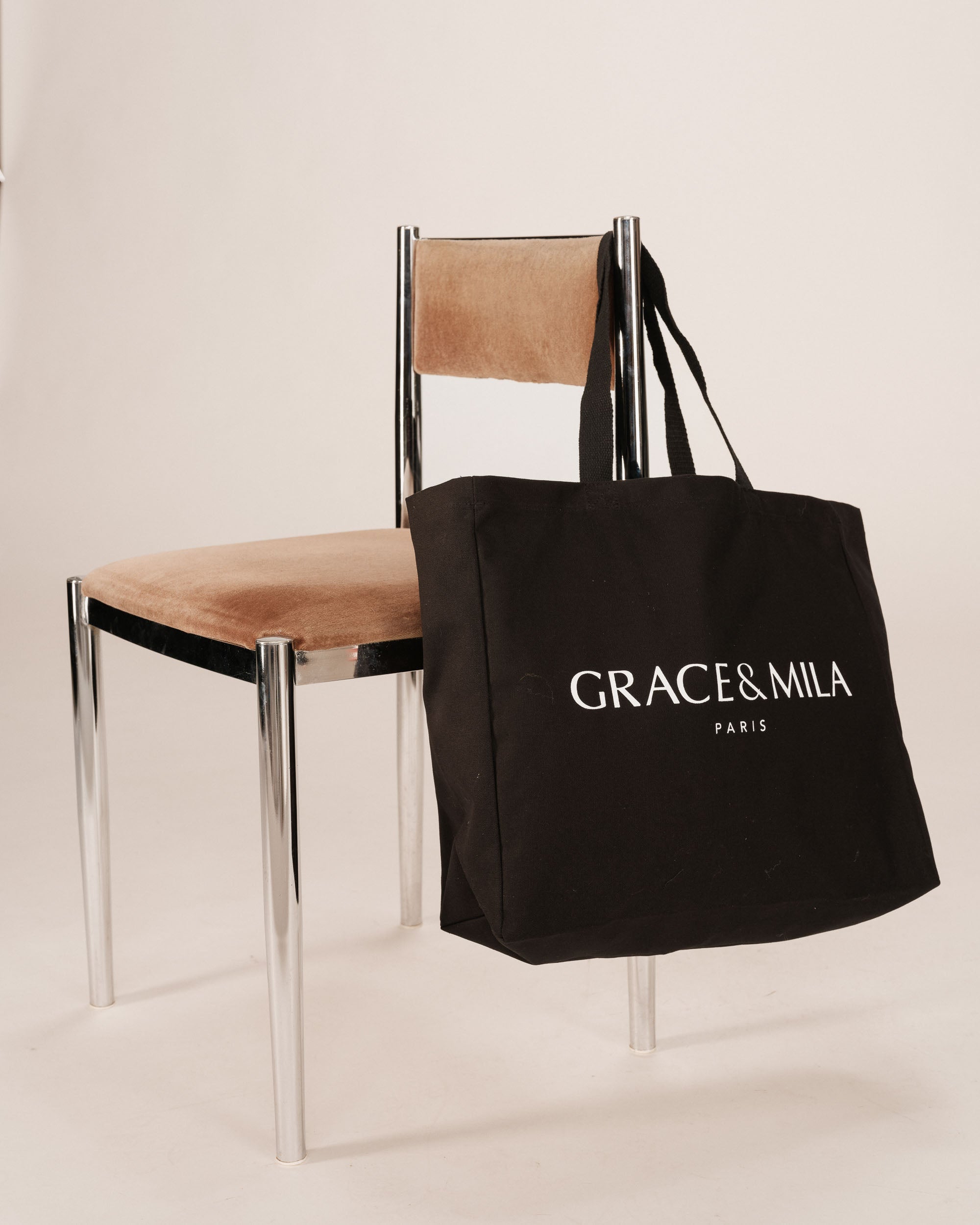 Black Sesame Tote Bag