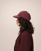 Gorra con Logo Burdeos Slimane