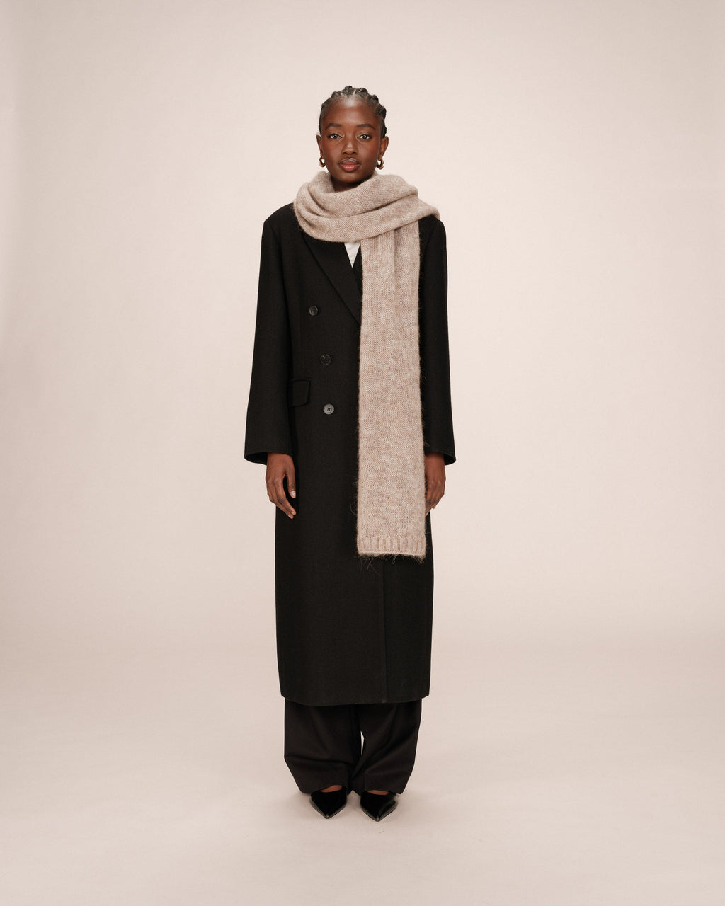 Greige Scarf Saldana