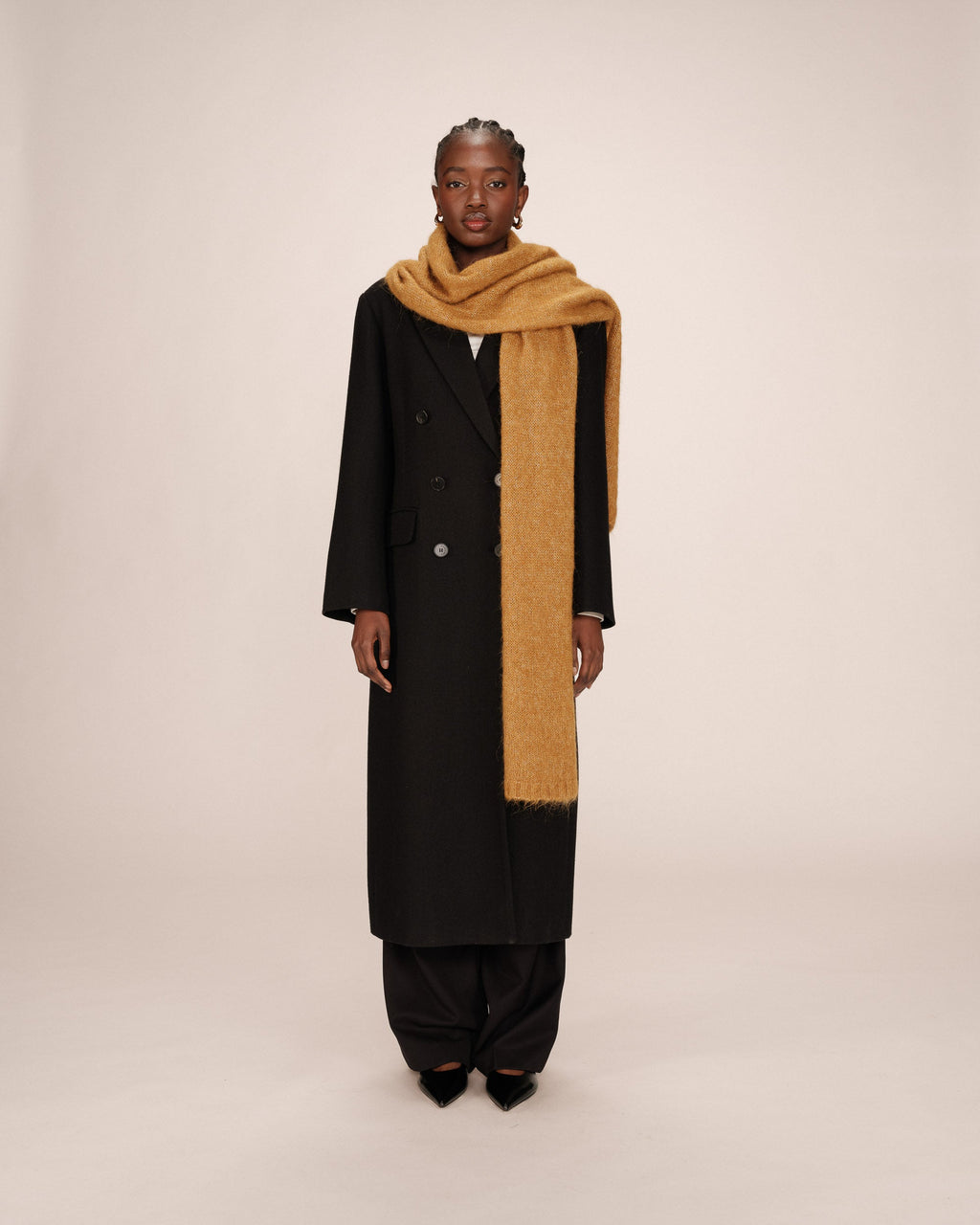 Ochre Scarf Saldana
