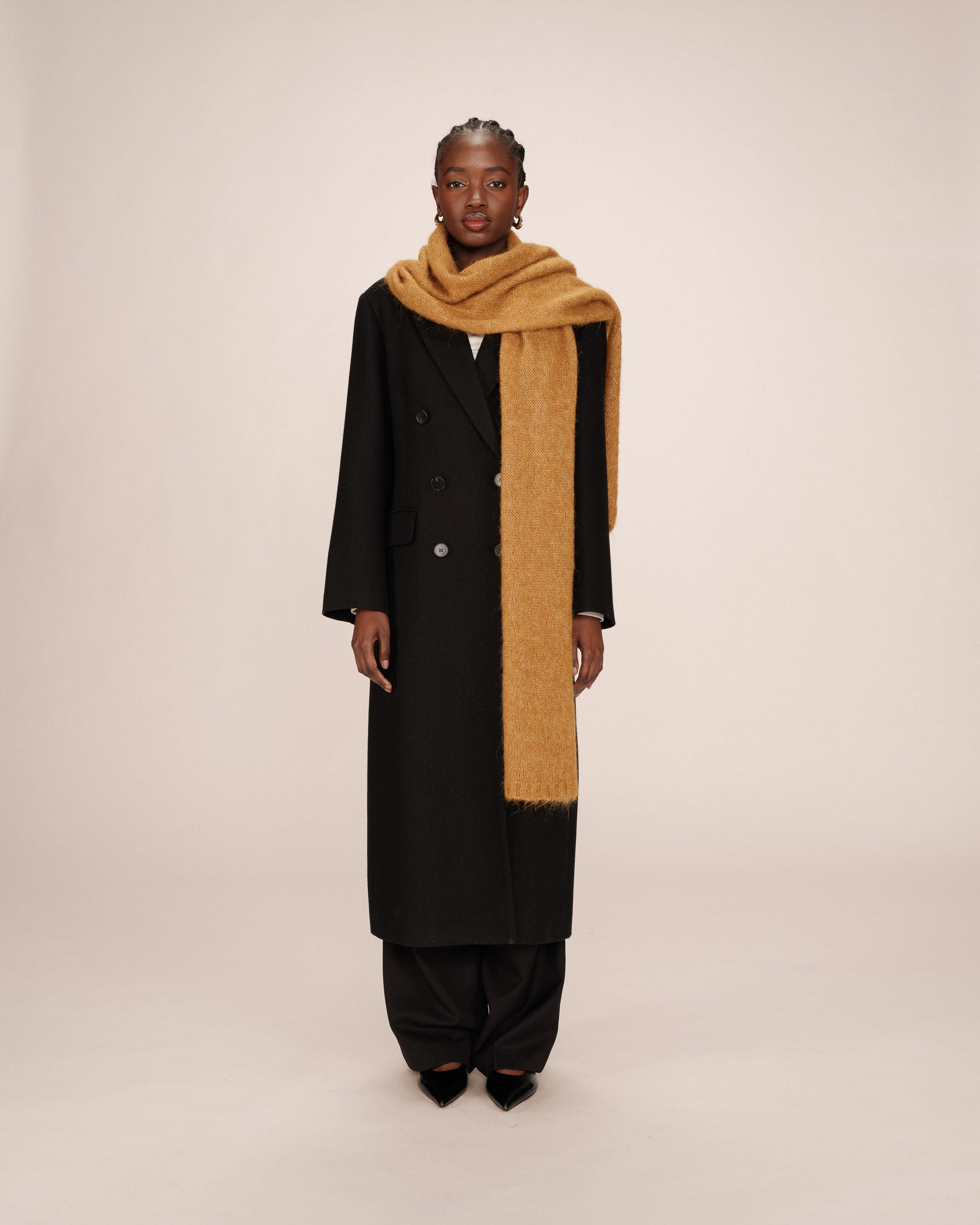Ochre Scarf Saldana