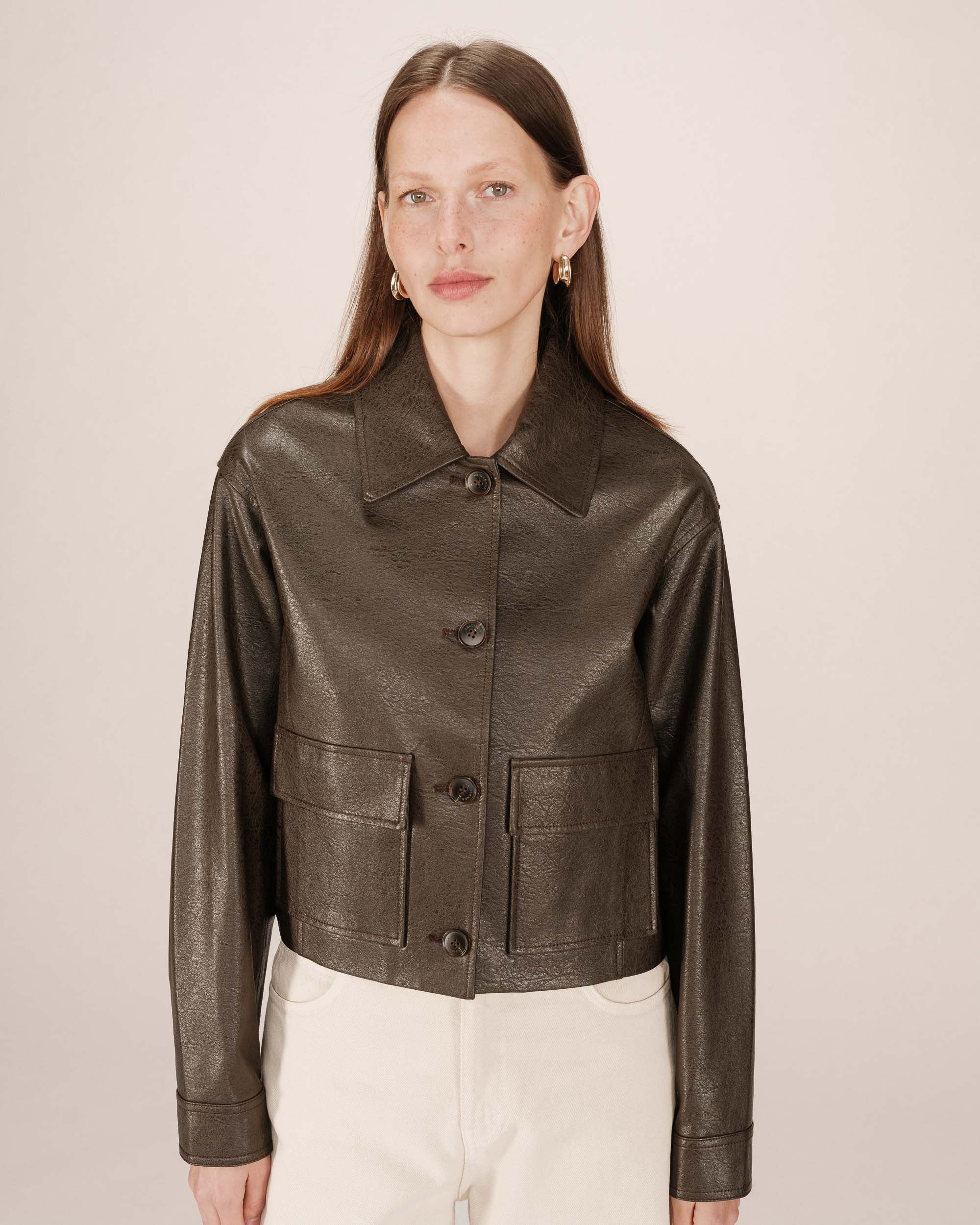 Chaqueta Chocolate Solange