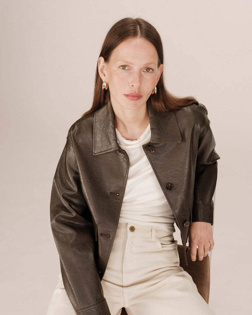 Chaqueta Chocolate Solange