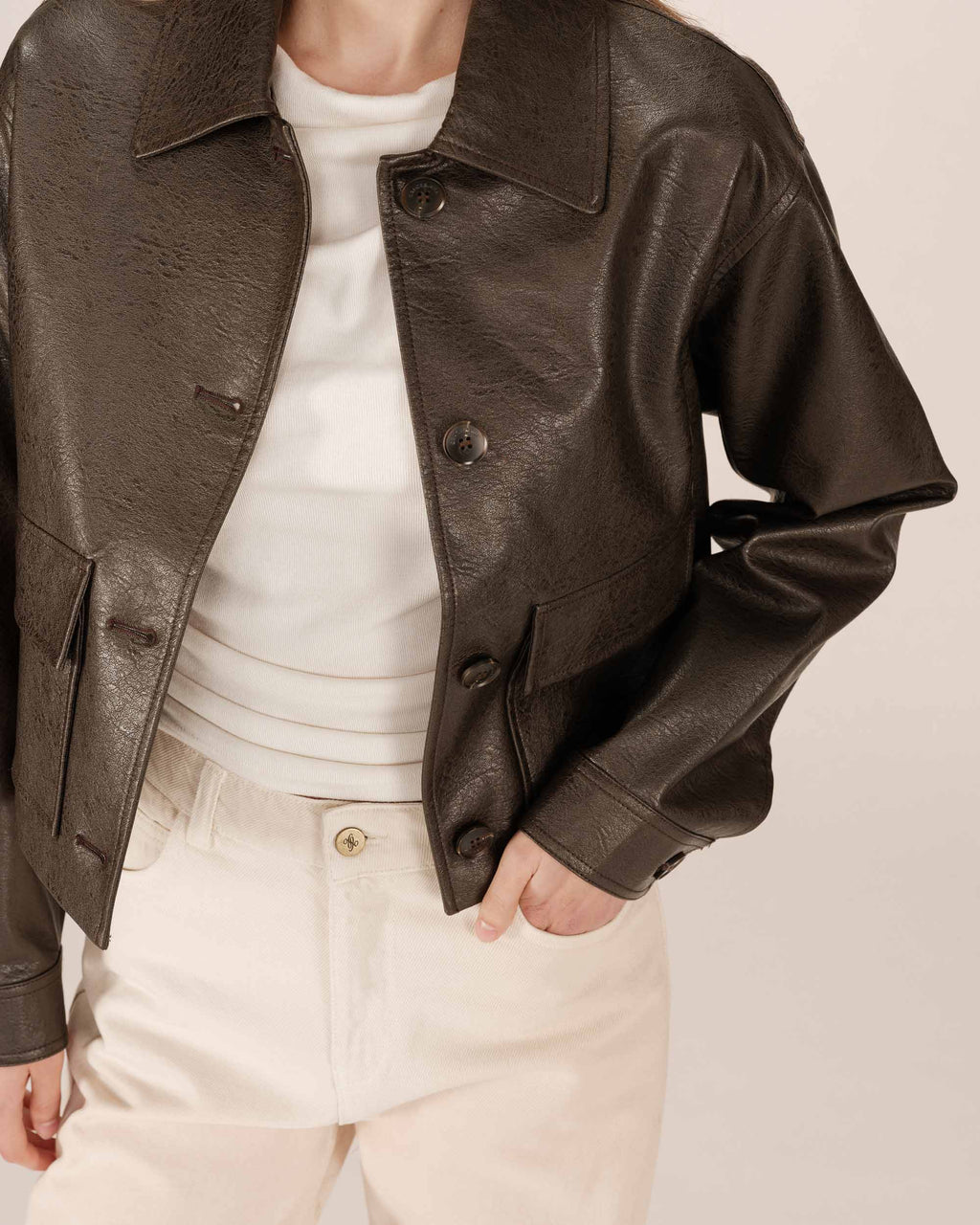 Chaqueta Chocolate Solange