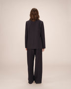 Blazer Cruzado Recto Marino Sureau