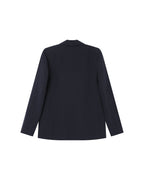 Blazer Cruzado Recto Marino Sureau