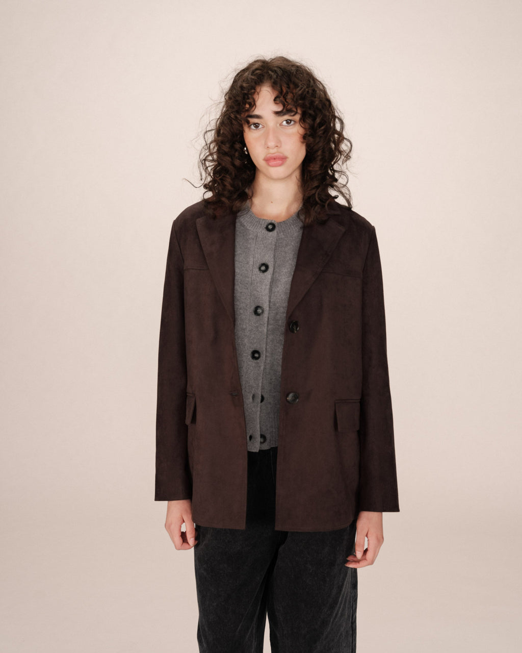 Chocolate Blazer Shannon