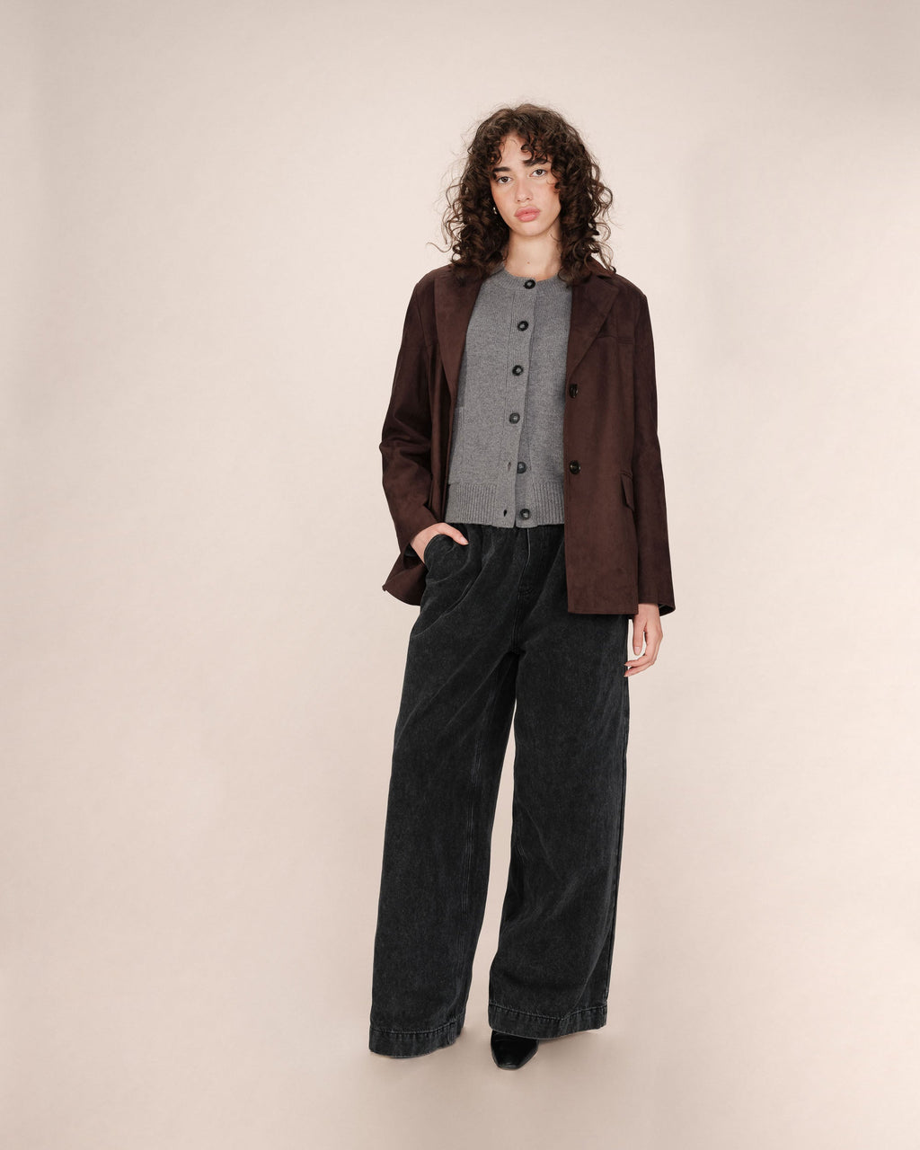Chocolate Blazer Shannon