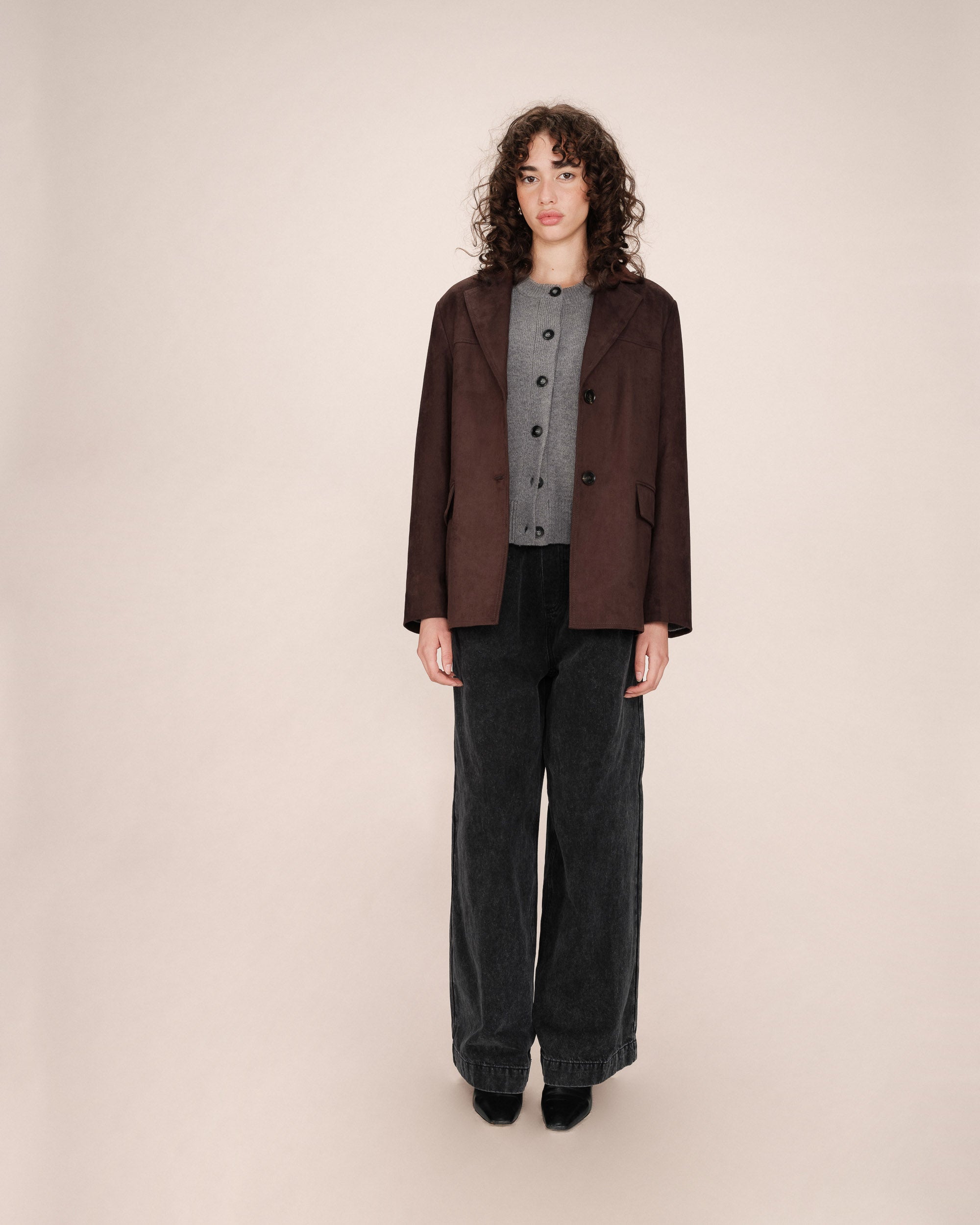 Chocolate Blazer Shannon