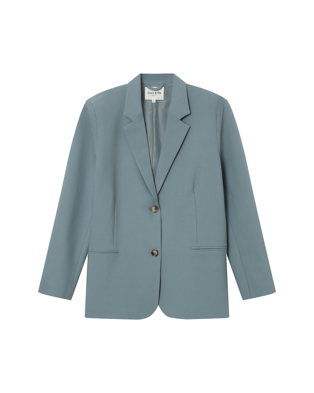 Blazer Ancho Recto Salvia Strong