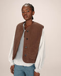 Chocolate Quilted Jacket Seth