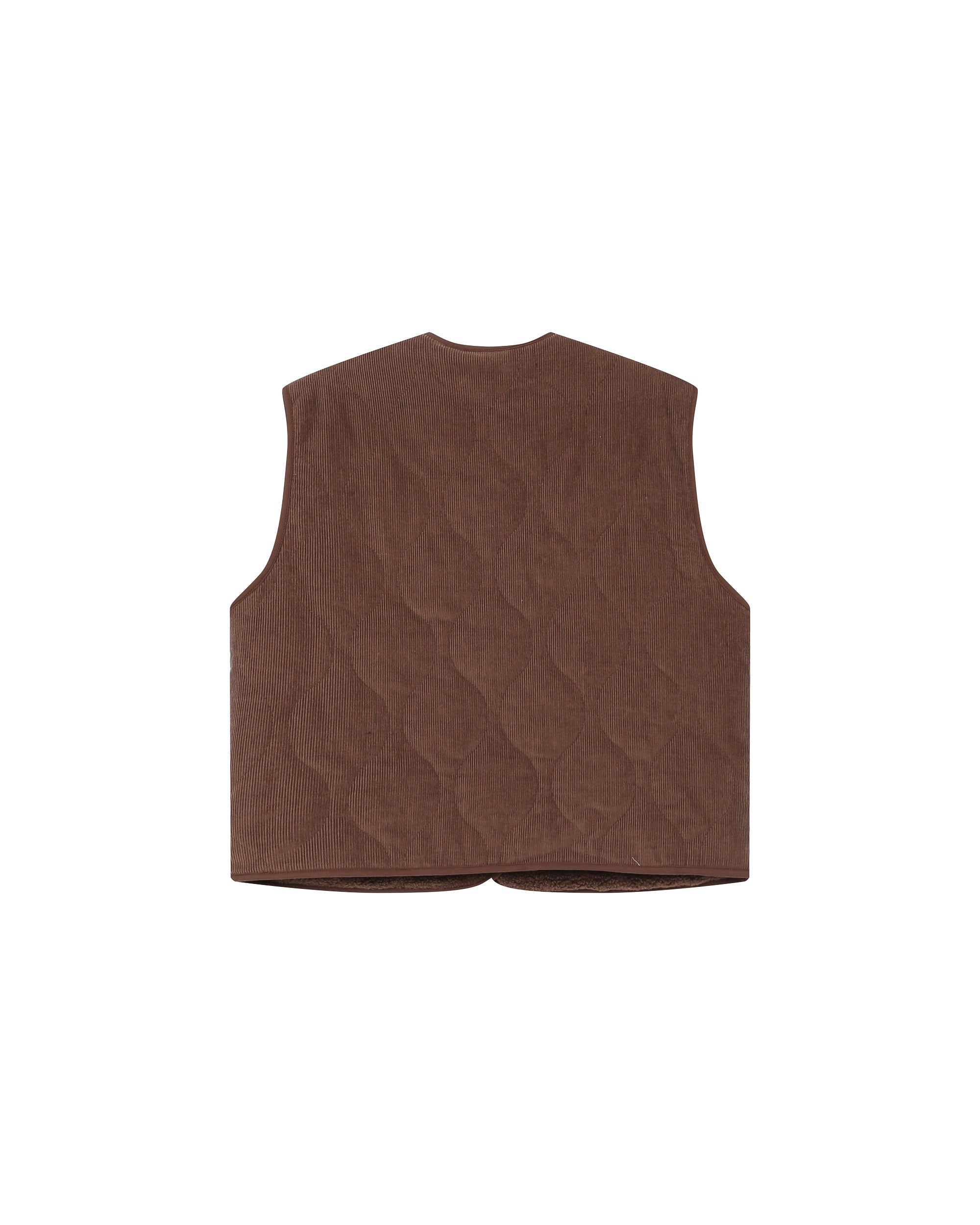 Chocolate Quilted Jacket Seth