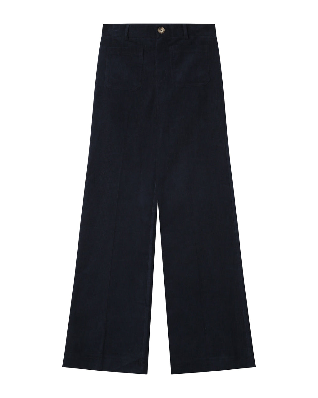 Wide Navy Trousers Samba
